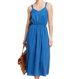 Universal Thread blue maxi sleeveless dress EUC Medium